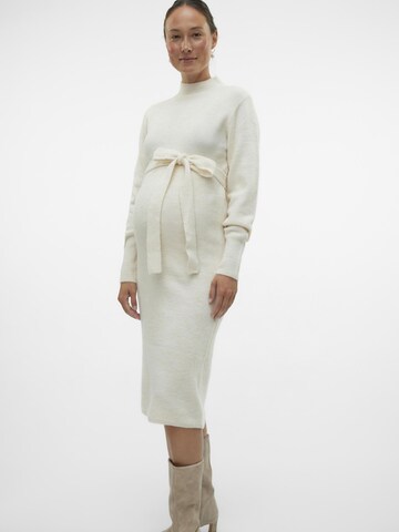 Vero Moda Maternity Knit dress 'VMMPippa' in White