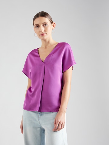 VILA - Blusa 'ELLETTE' em roxo: frente