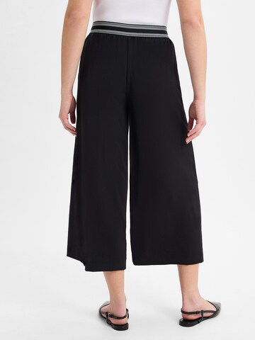 Marc Cain Wide leg Broek ' Willmar ' in Zwart