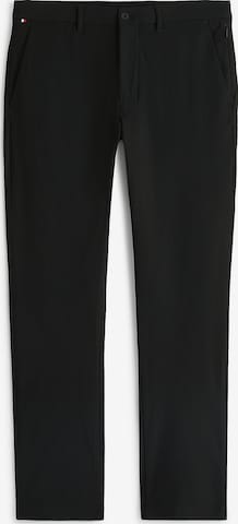 TOMMY HILFIGER Chino Pants in Black: front