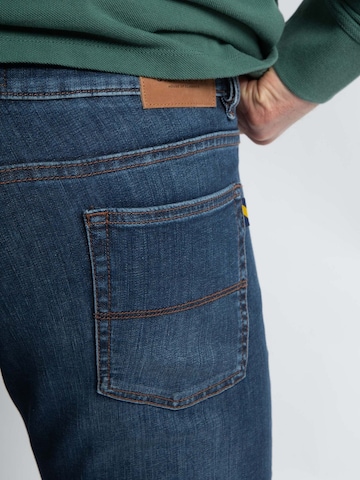 Coupe slim Jean Steppin' out en bleu