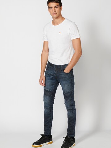 KOROSHI Skinny Jeans in Blau