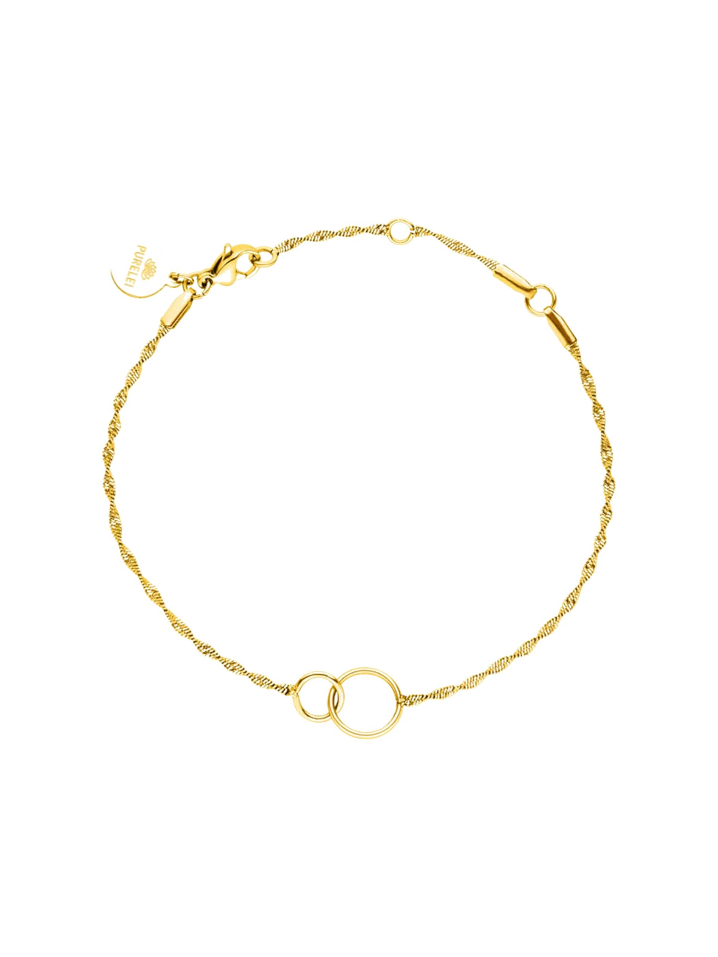 PURELEI Armband 'Kekahi' in Gold: Vorderseite