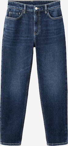 MANGOSlimfit Traperice 'NEWMOM' - plava boja: prednji dio