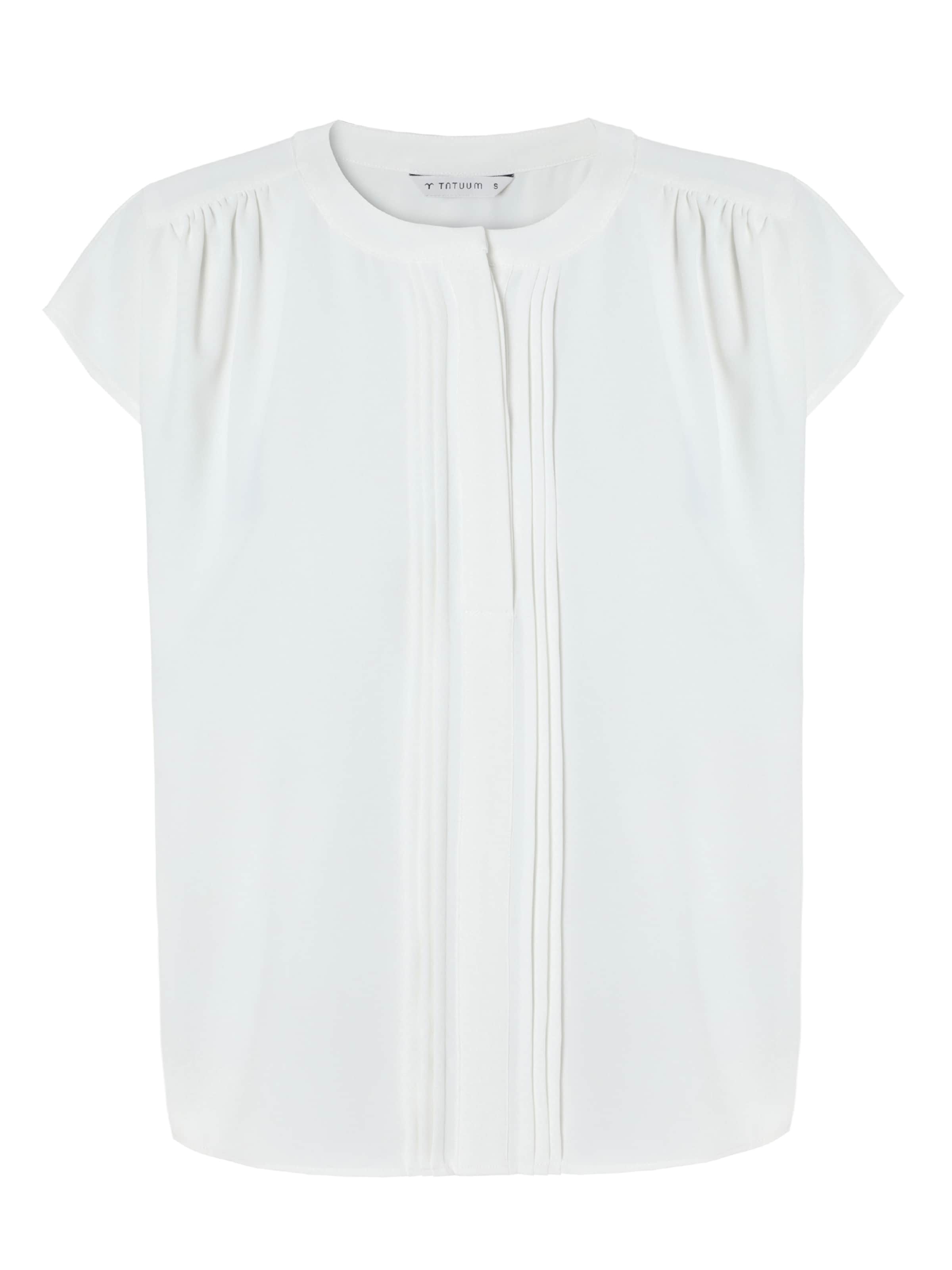 TATUUM Блуза в бяло: отпред