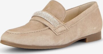 Mocassin GABOR en beige : devant