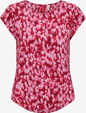 Camicia da donna 'VIC' di ONLY in rosso: frontale