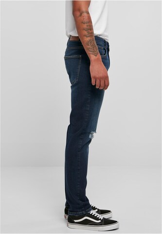 Urban Classics Slimfit Jeans i blå