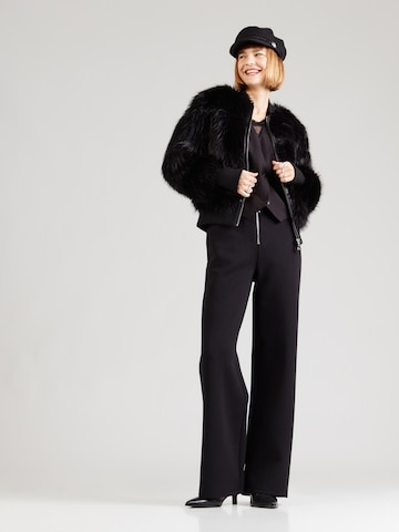PATRIZIA PEPE - Pierna ancha Pantalón en negro