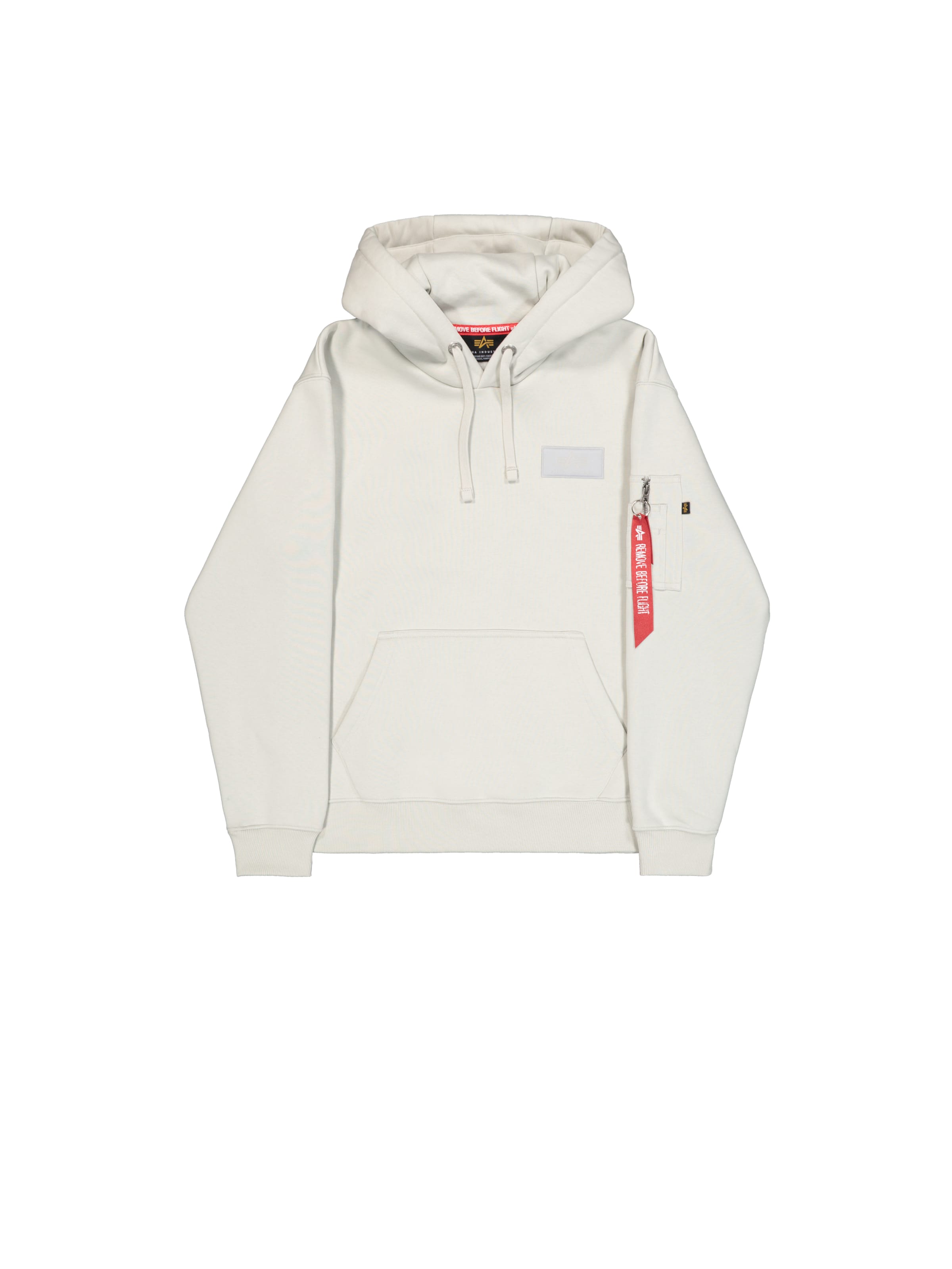 Sweat-shirt ALPHA INDUSTRIES en gris : devant
