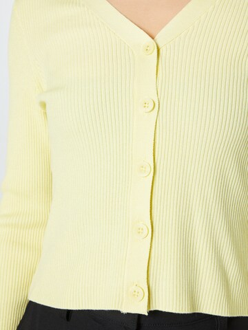 Cardigan Urban Classics en jaune