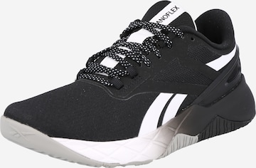 Reebok Athletic Shoes 'Nanoflex' in Black: front