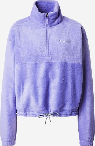 COLUMBIA Sporttröja 'Brushy Bay' i lila: framsida