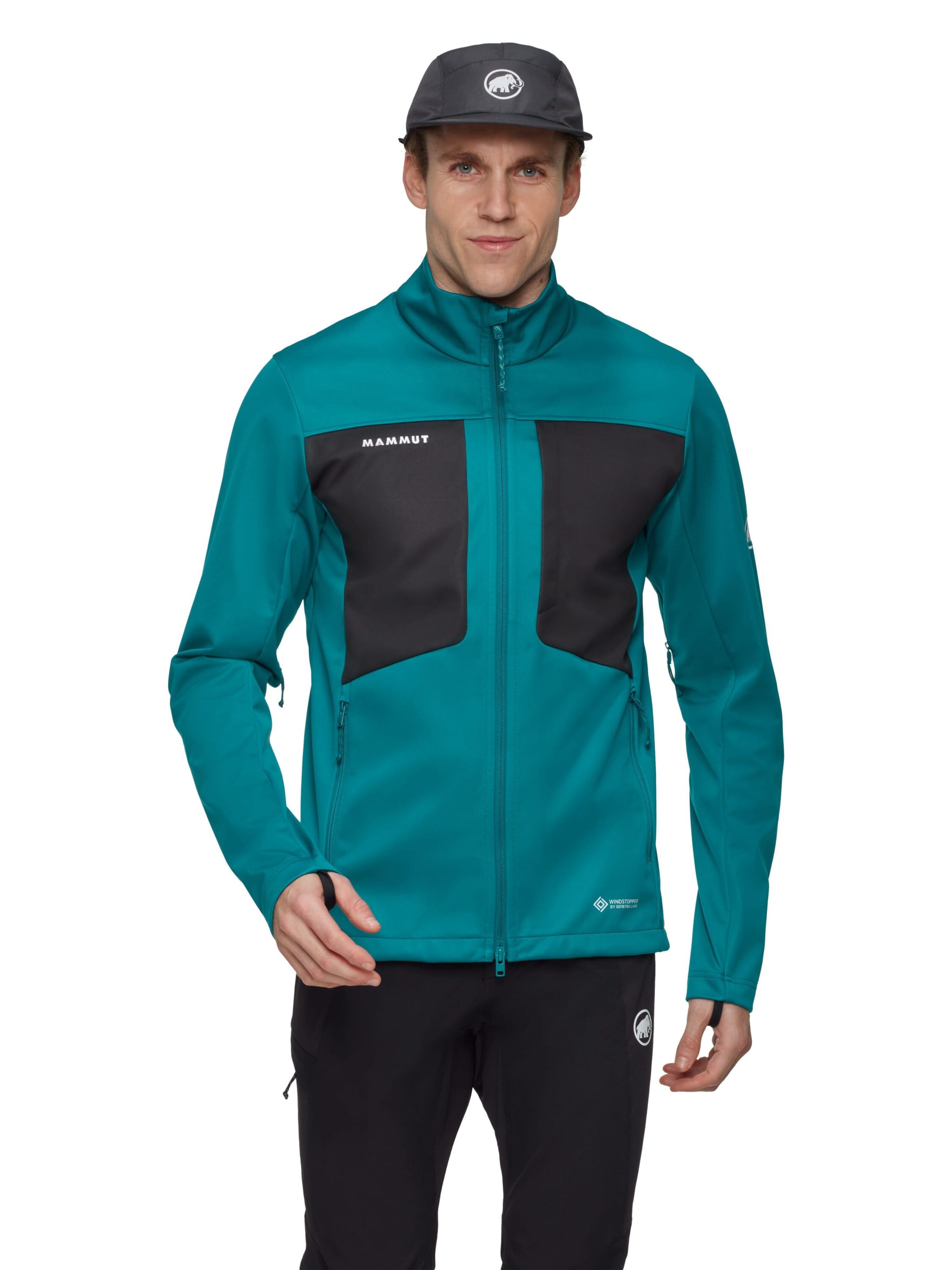 MAMMUT Outdoor jacket ' Ultimate VIII' in Green: front