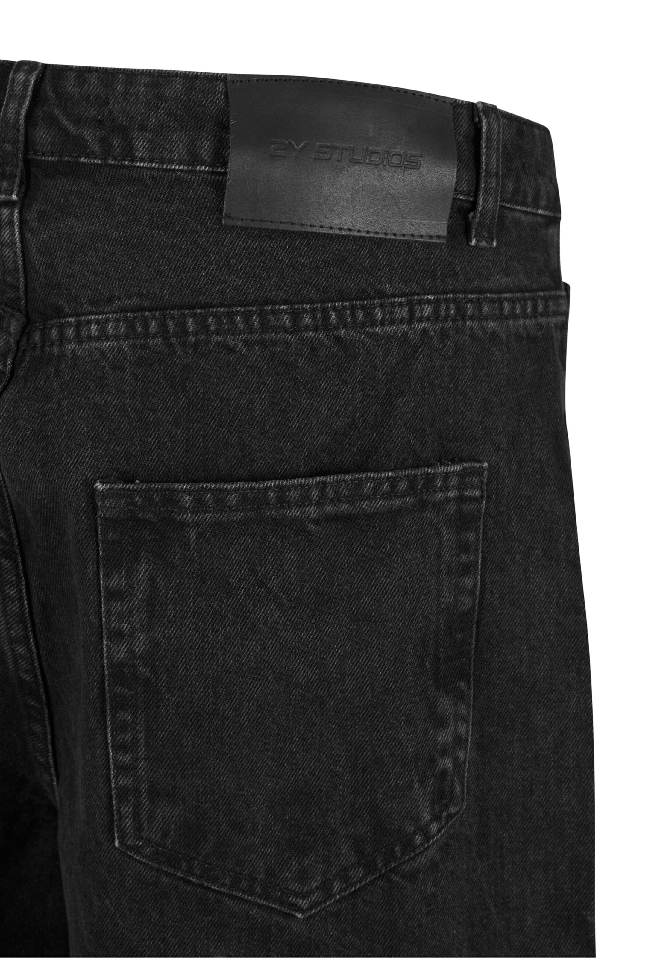 Baggy Jeans de la 2Y Studios pe negru