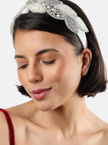 SOHI Hair jewelry ' Tinki ' in Silver: front