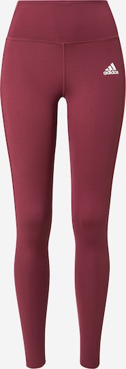 ADIDAS PERFORMANCE Sporthose en bordeaux, Vue avec produit