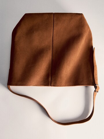 Sac bandoulière 'Carnaby' MANGO en marron