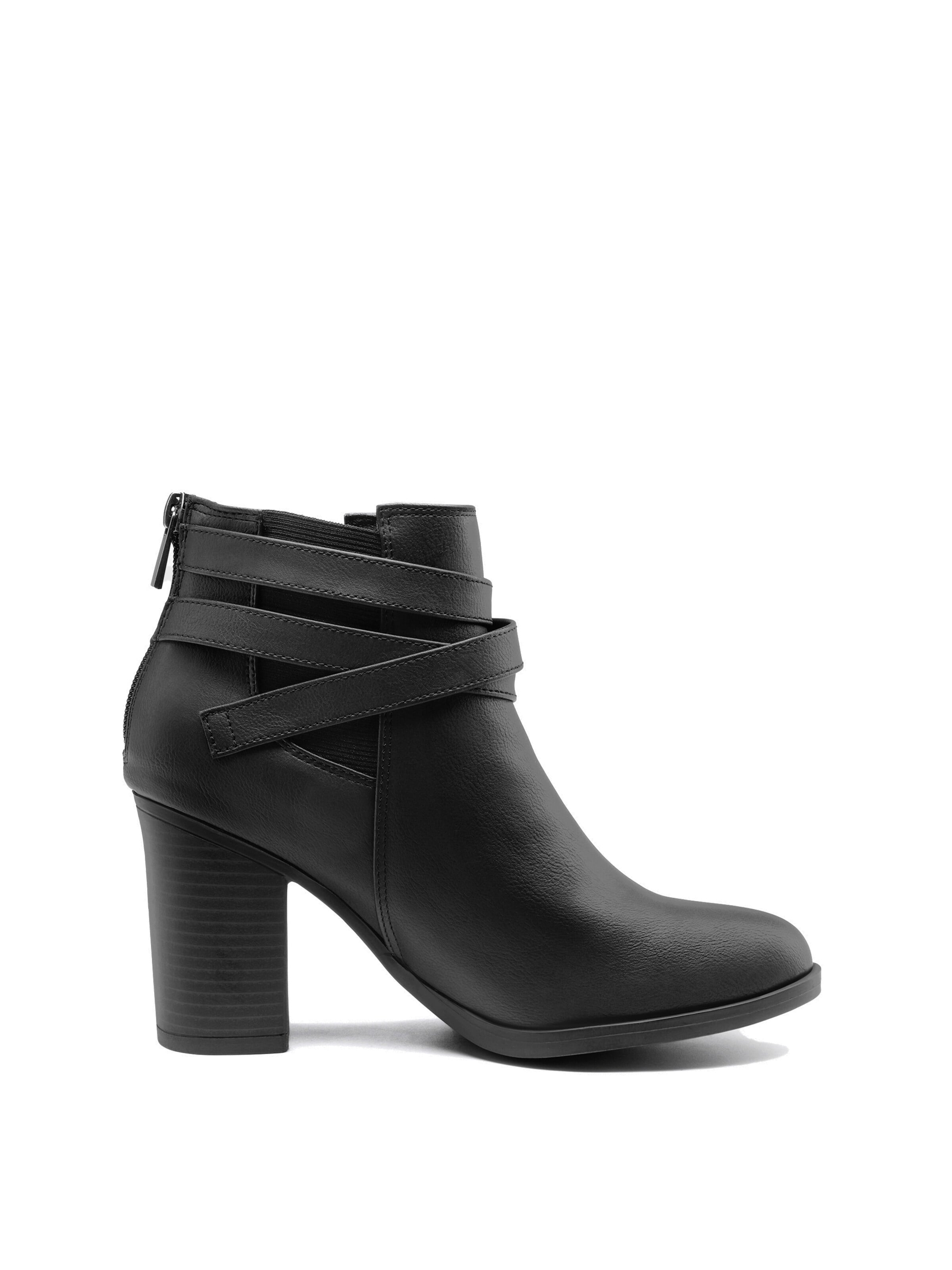 Boots 'DREAM PAIRS Damen Stiefel Stiefeletten' di Dream Pairs in nero: frontale