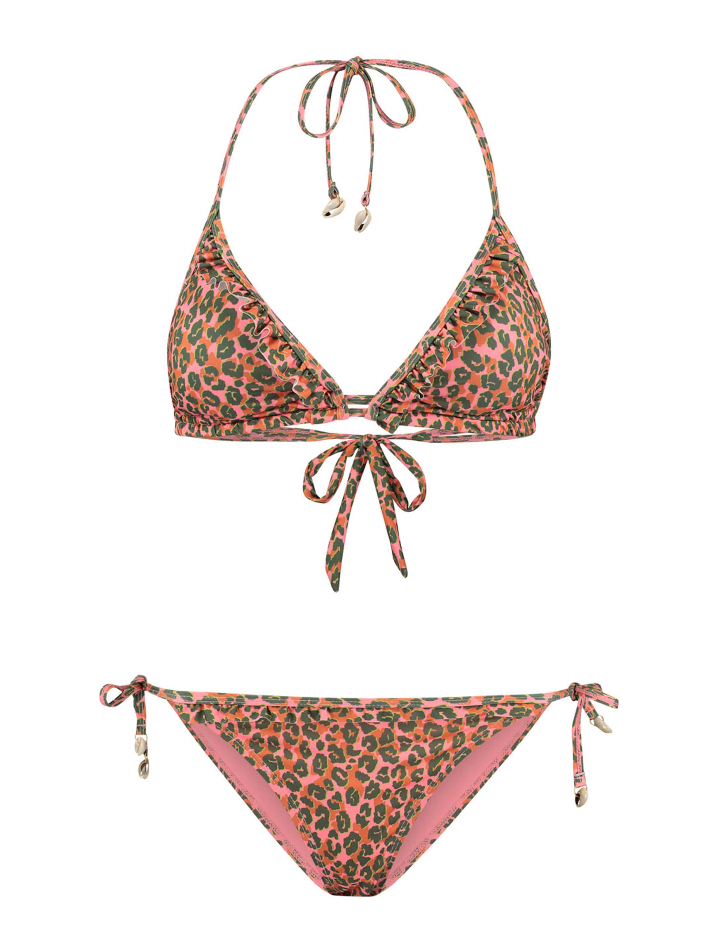 Triangle Bikini 'LIZ' Shiwi en rose : devant