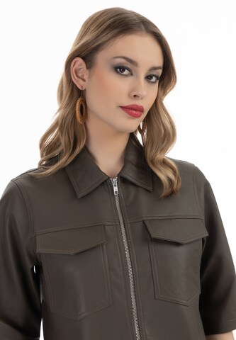 faina Jacke in Grau