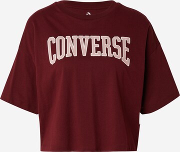 CONVERSE T-Shirt in Rot: predná strana