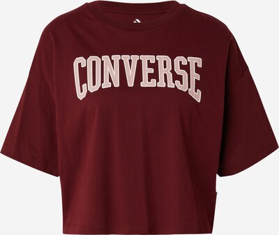 CONVERSE T-Shirt in pink / rot / weiß, Produktansicht