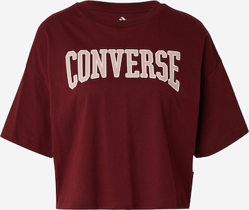 CONVERSE Shirt in Red: front