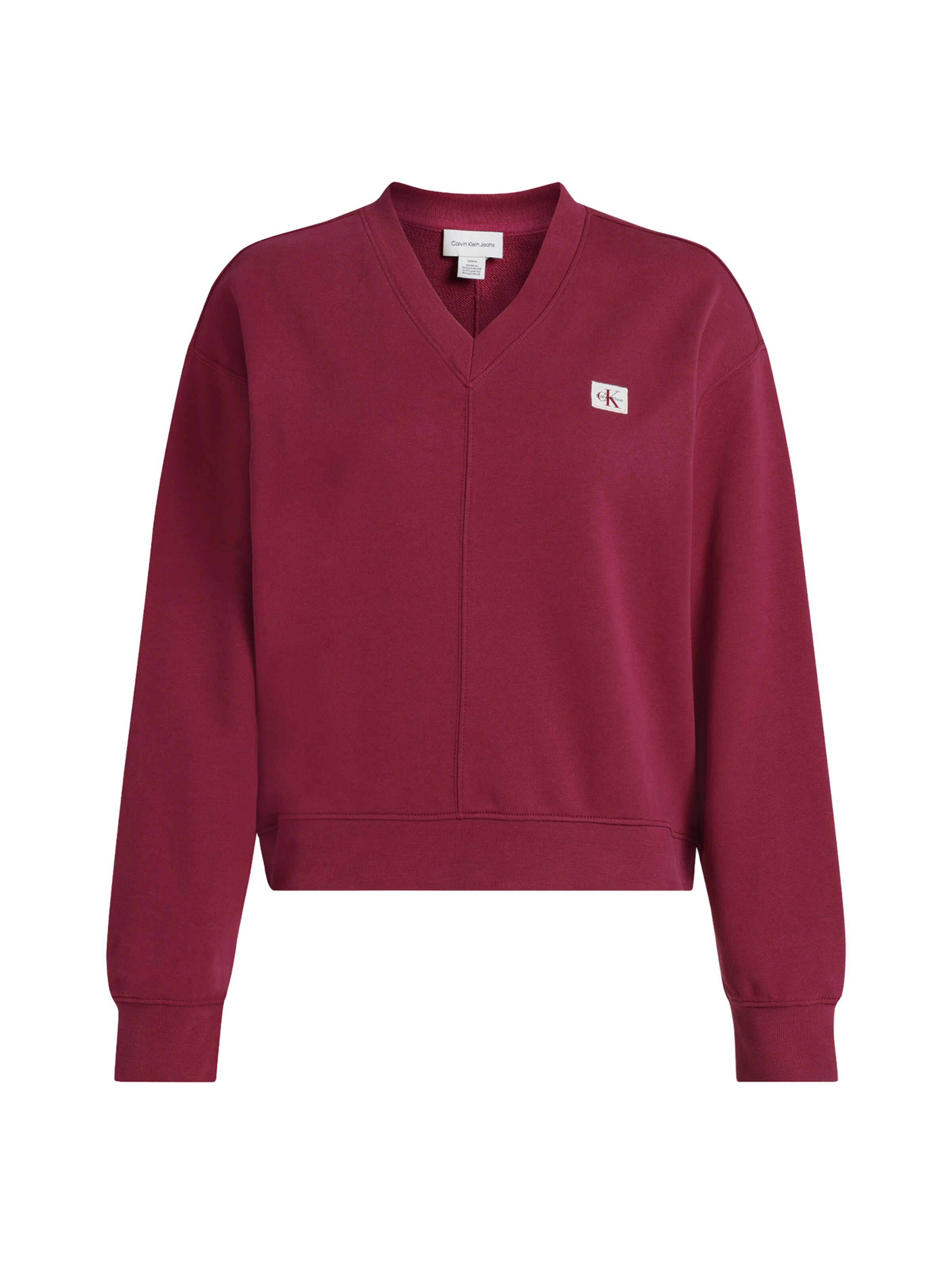 Felpa di Calvin Klein Jeans in rosso: frontale