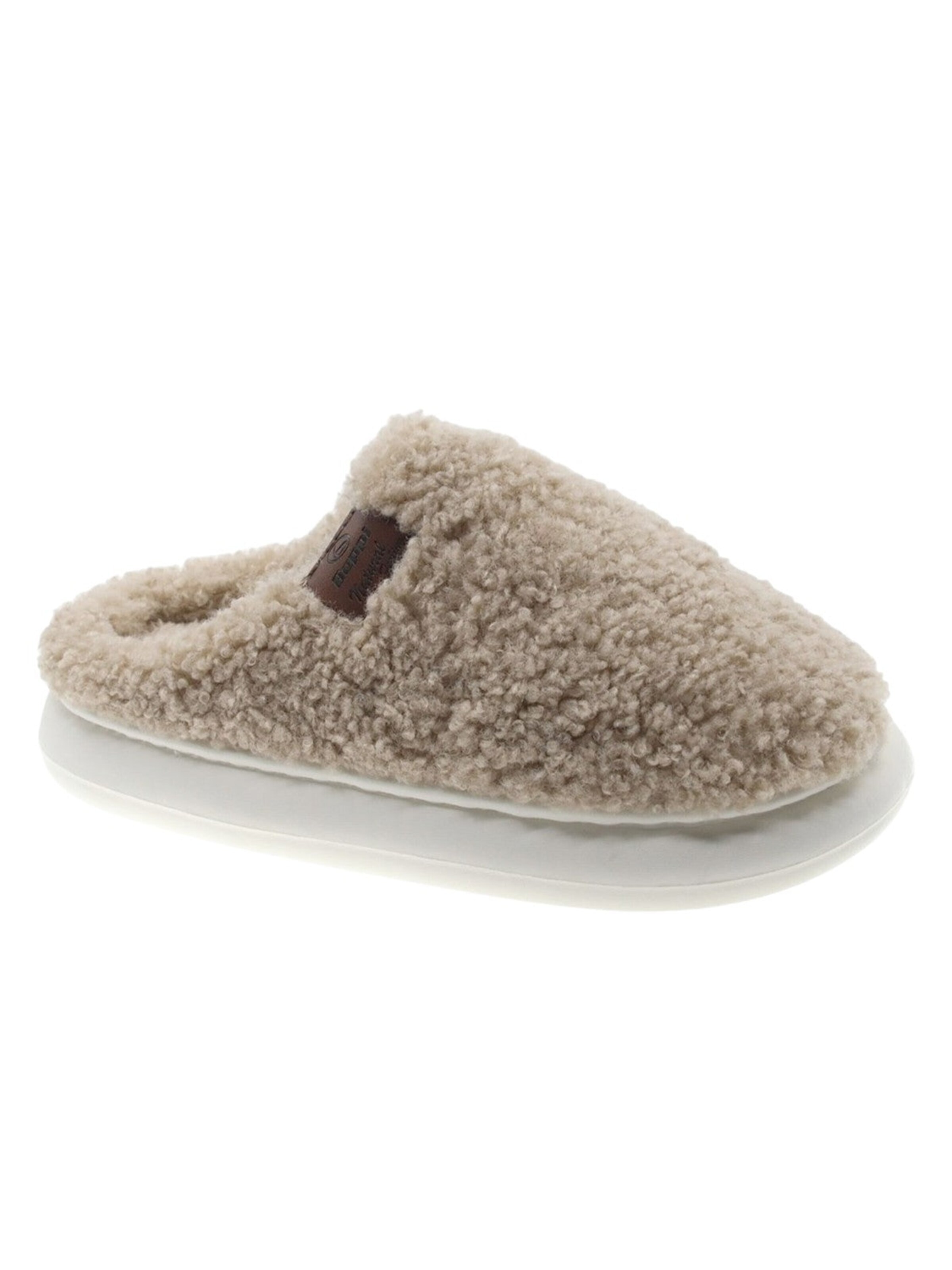 Beppi Slipper 'Indoor Slipper' in Beige: front