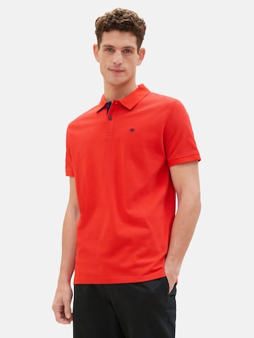 TOM TAILOR - Camisa em vermelho
