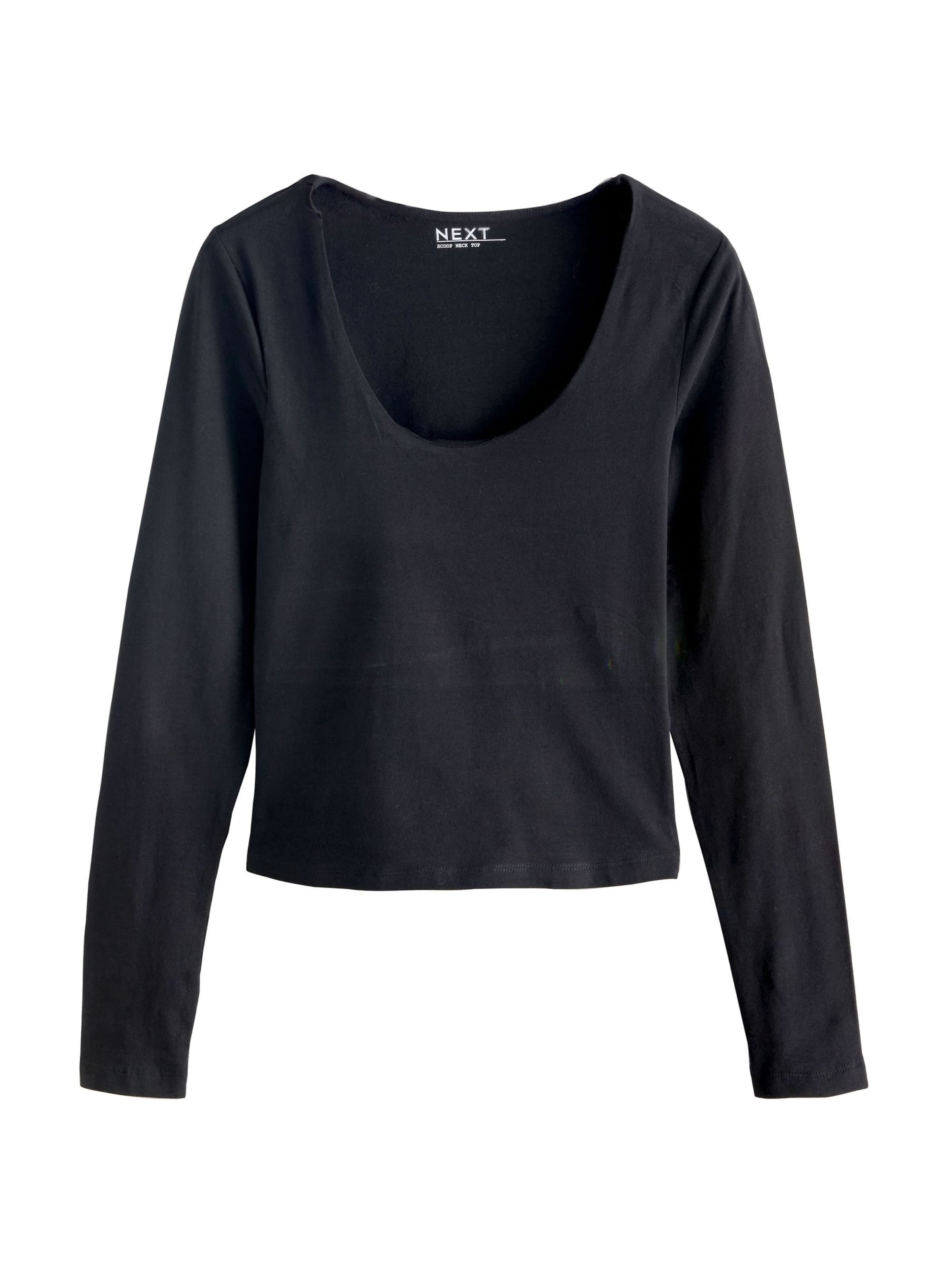 Next Tričko – černá: přední strana