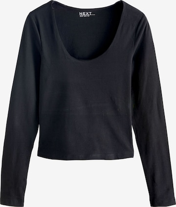 Next Tričko – černá: přední strana