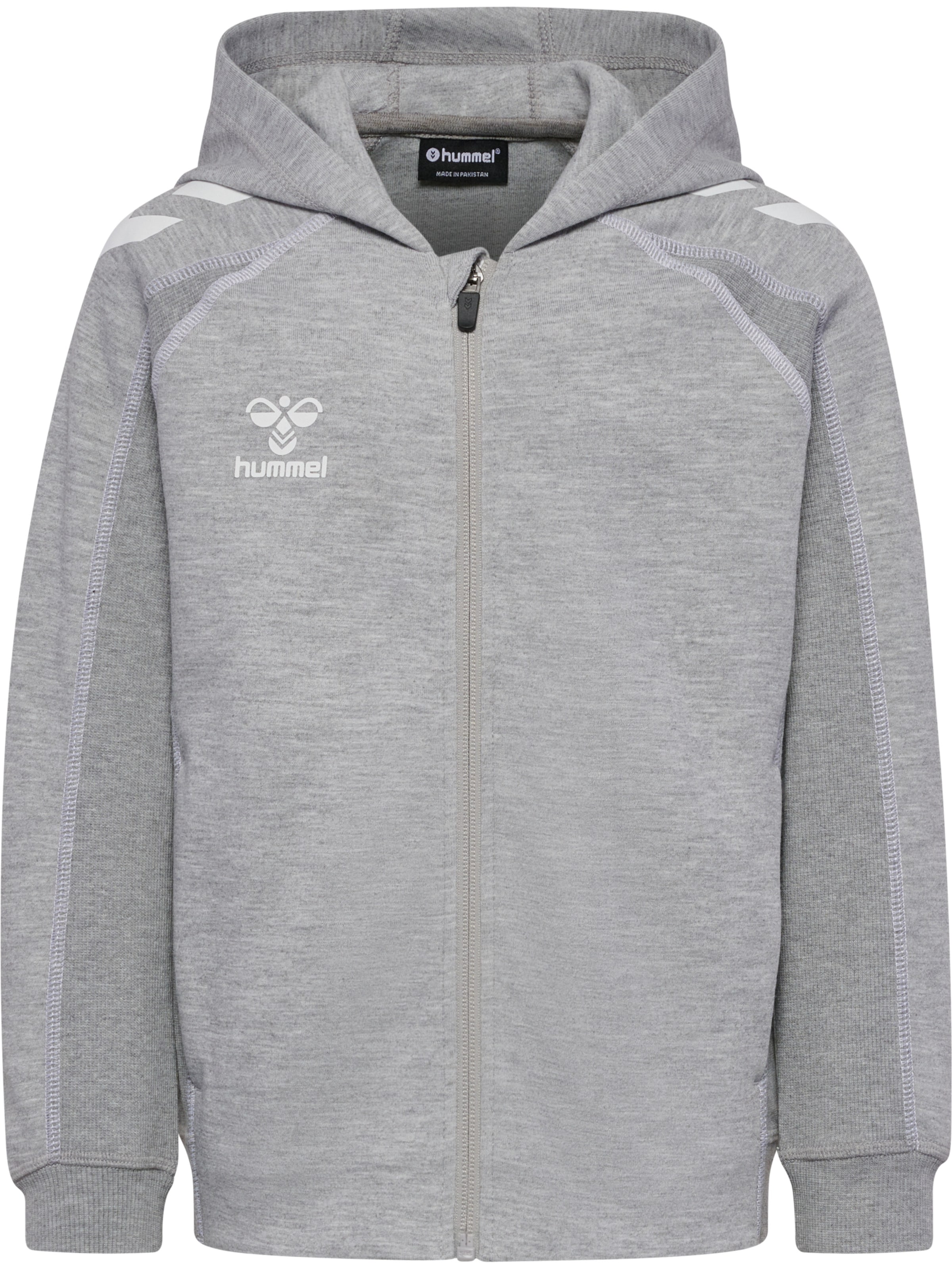 Hummel Sports sweat jacket 'Move 2.0' in Grey: front