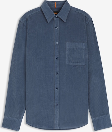 Chemise BOSS Orange en bleu : devant