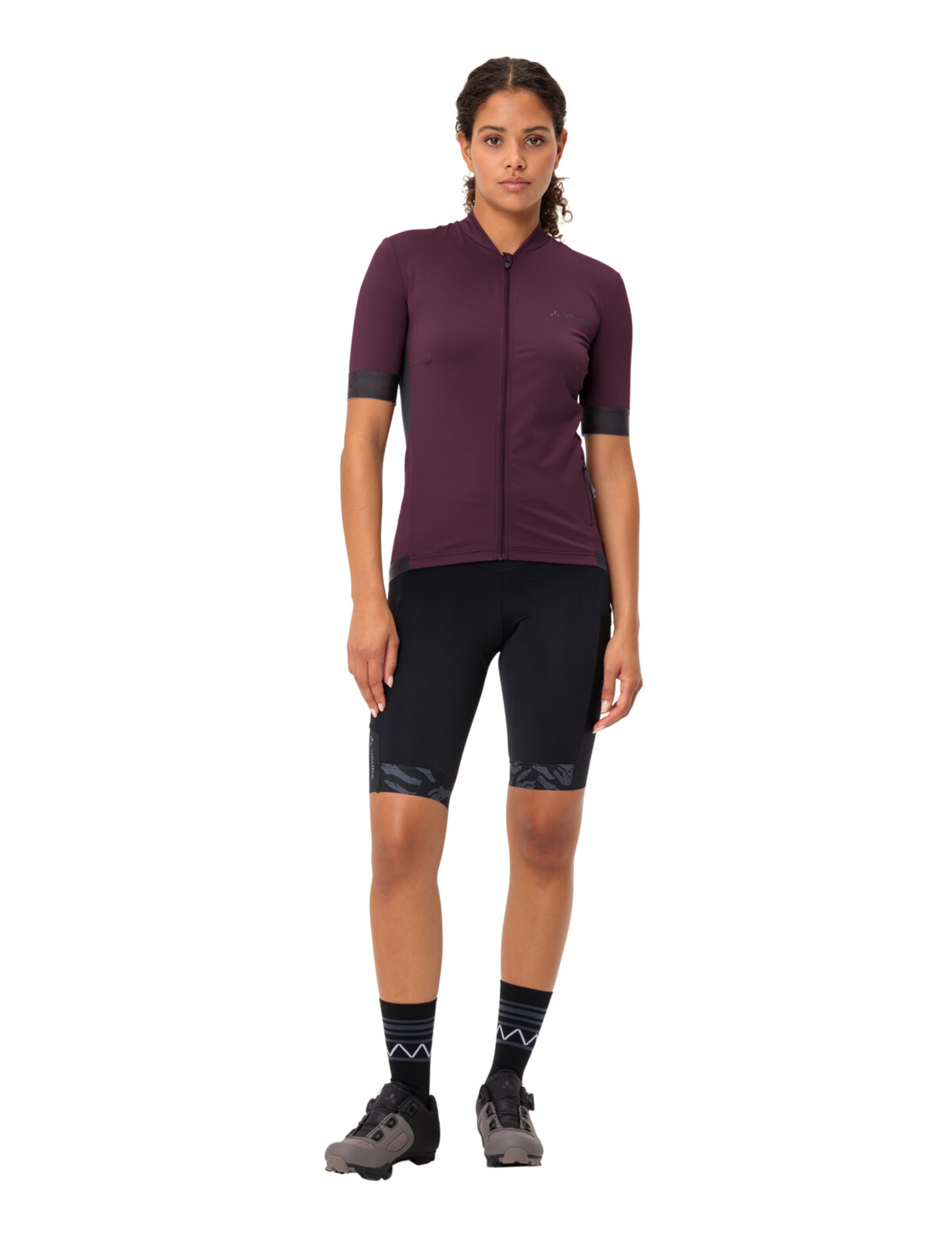 VAUDE Jersey 'Kuro II' in Purple
