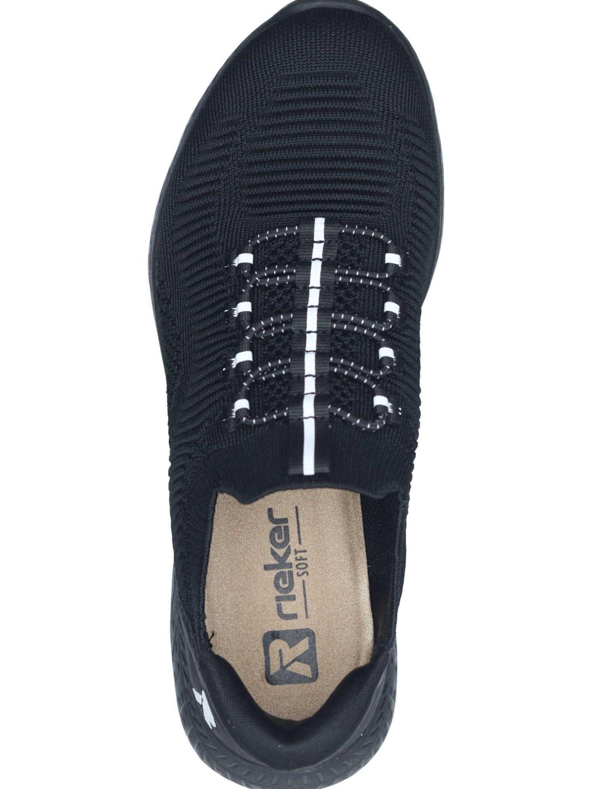 juoda Rieker Sport Batai be raištelių 'M5074'