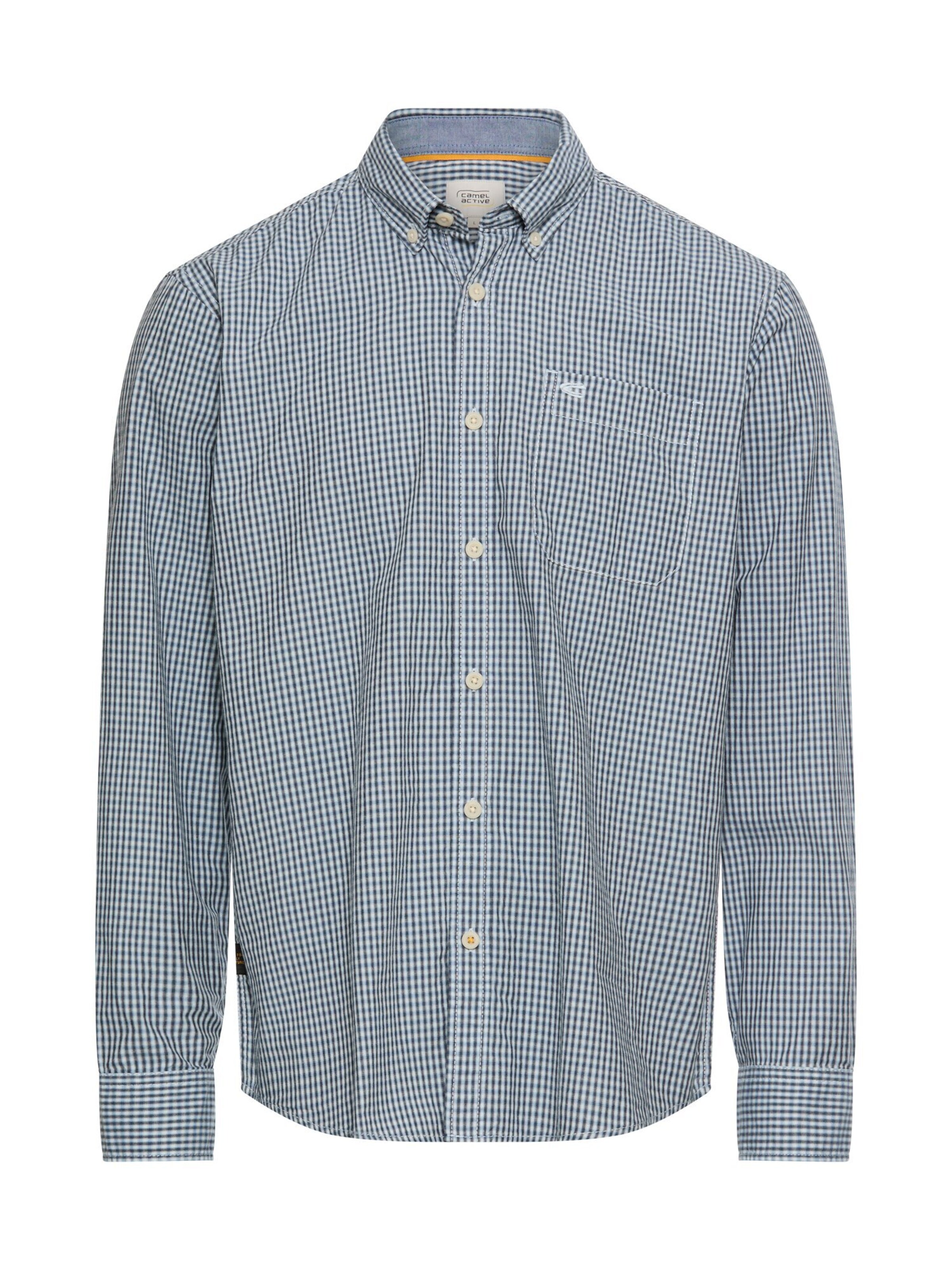 CAMEL ACTIVE Regular Fit Hemd in Blau: Vorderseite