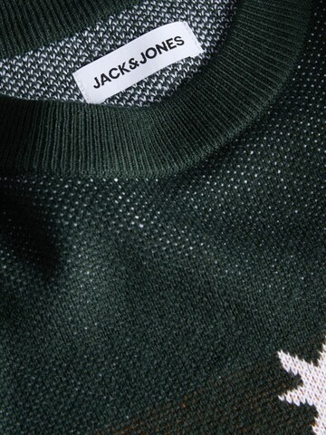 JACK & JONES Trui 'JJXmas Santa' in Groen