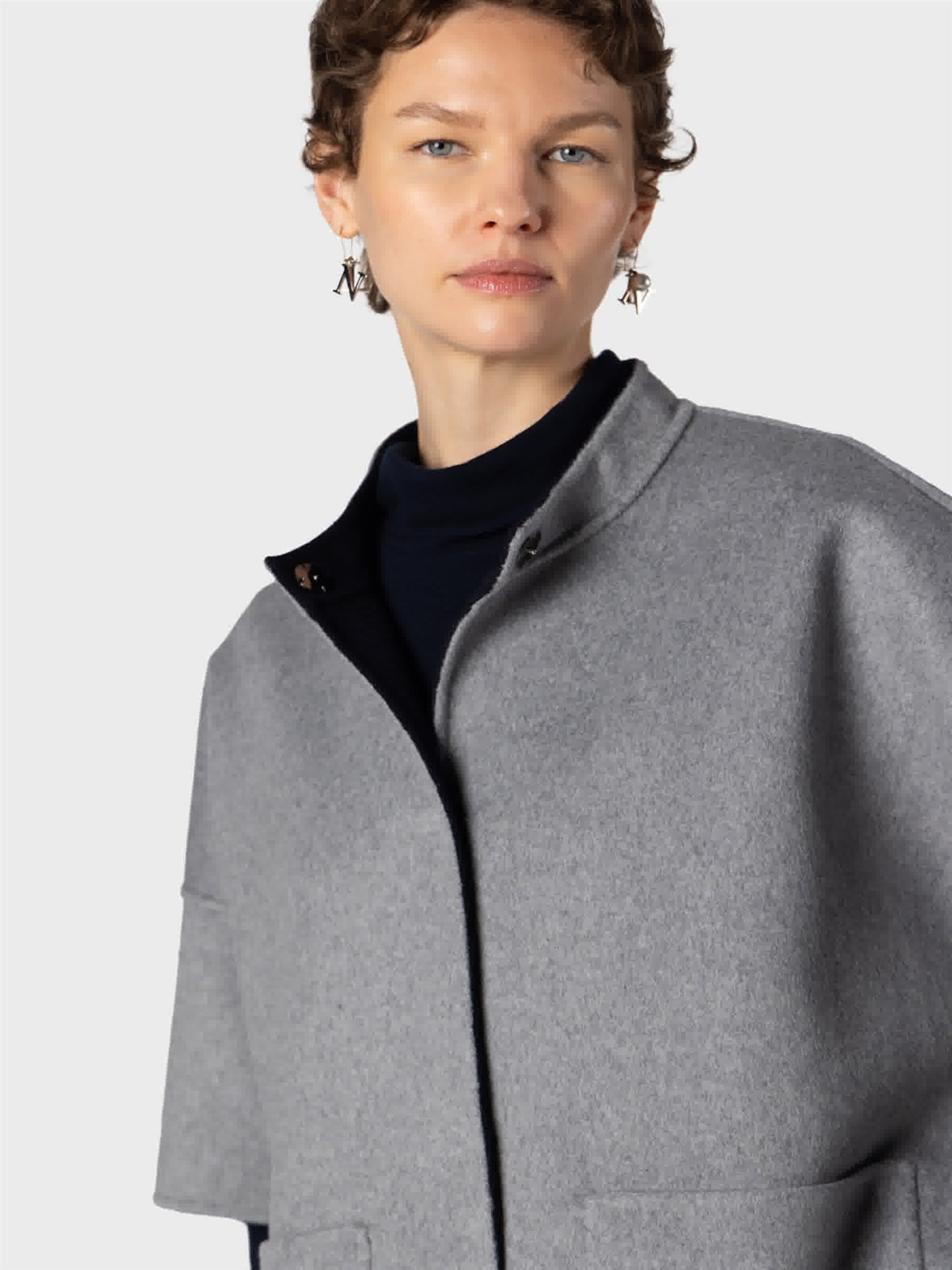 NAULOVER Cape in Blau: Vorderseite