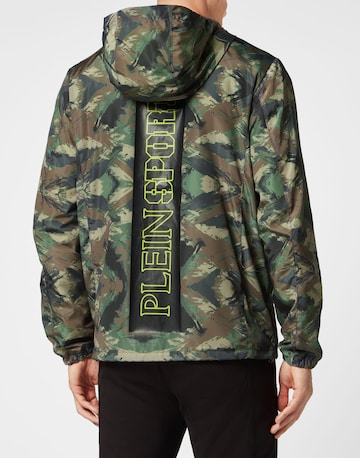 Giacca di mezza stagione di Plein Sport in verde: frontale