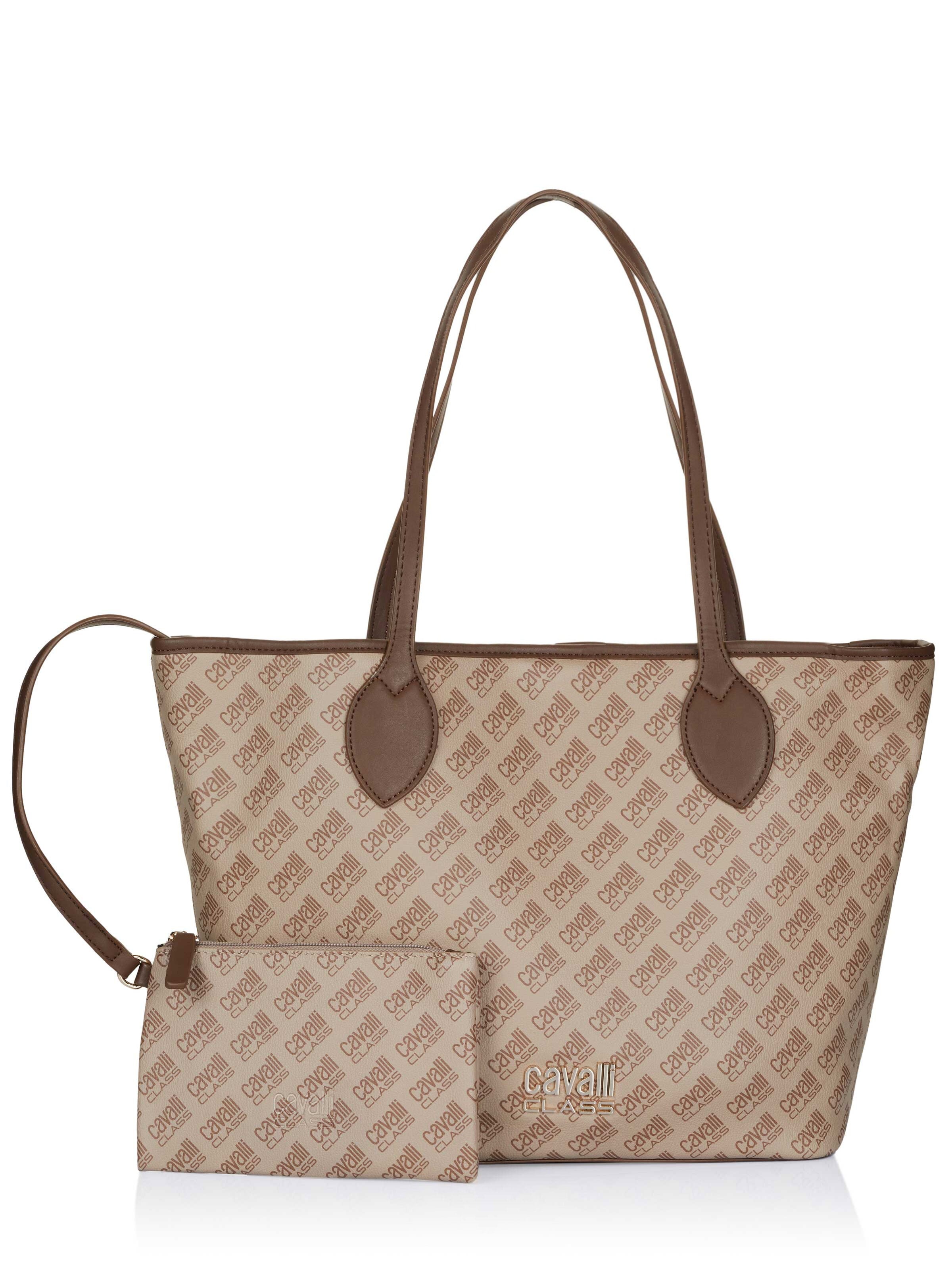 Borsa a mano 'Cavalli Class Tasche' di Cavalli in marrone: frontale