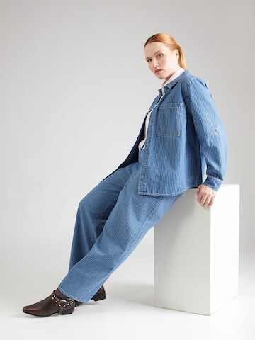 ONLY Carmakoma Блузка 'CARYasmin' в Синий