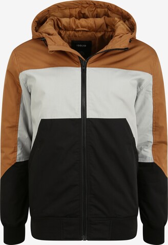 !Solid Between-Season Jacket in Yellow: front