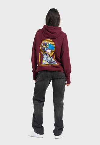 Oldskull Hoodie in Rot