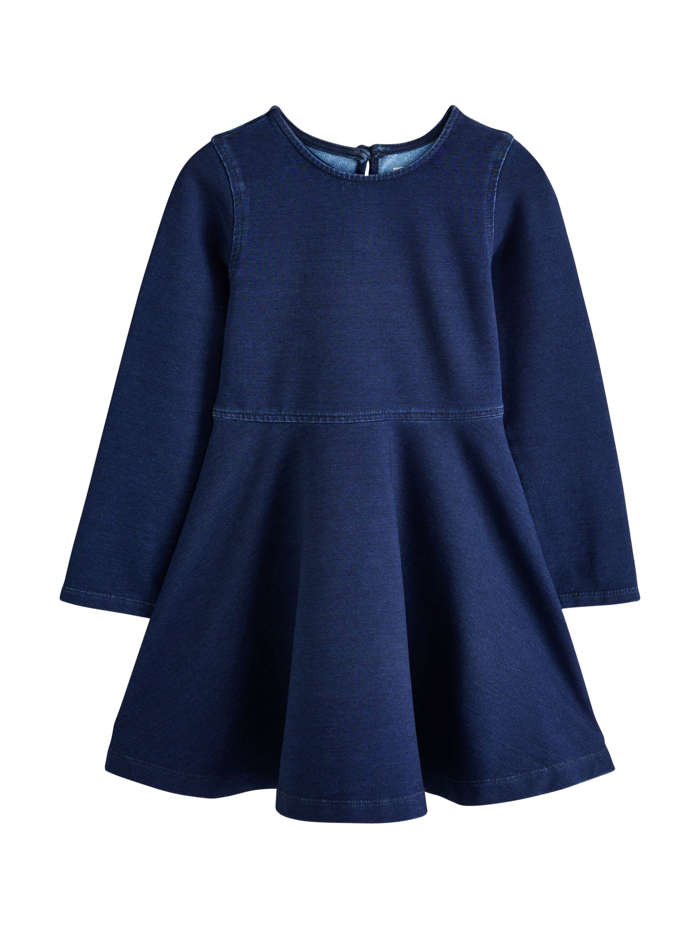 Next - Vestido en azul: frente