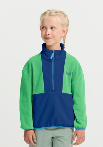 JACK WOLFSKIN Athletic Sweater in Blue