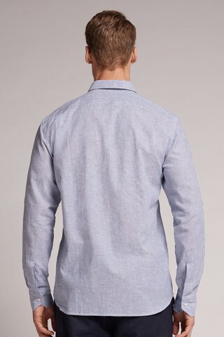 INTIMISSIMI Regular Fit Hemd in Blau