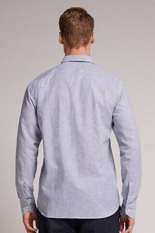 INTIMISSIMI Regular fit Button Up Shirt in Blue