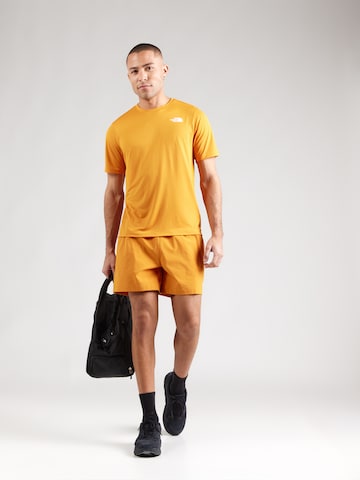 THE NORTH FACE Funkčné tričko - Oranžová